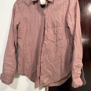 Abercrombie & Fitch Dusty Rose Button Down Shirt